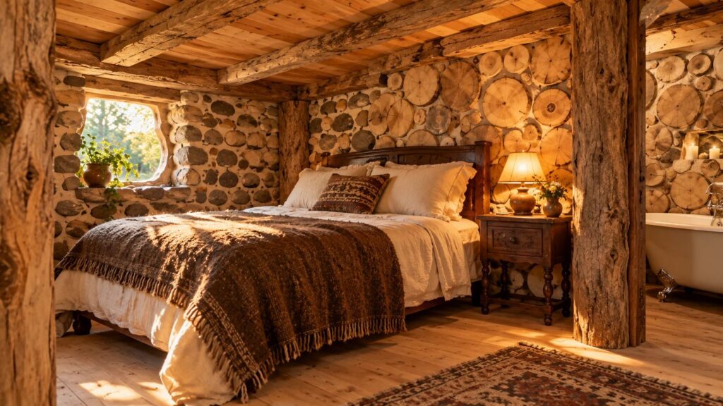 La chambre cocon de la maison Sbot — vue imaginée